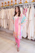 Pearl Pink Kaftan Set
